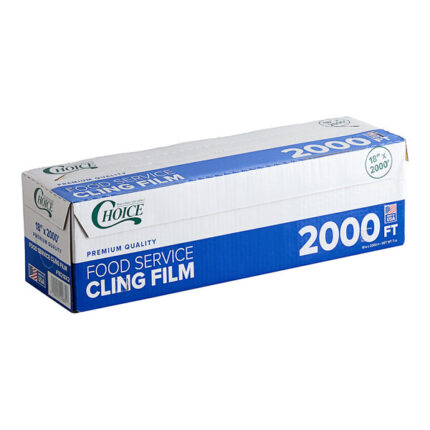 Foodservice Film with Serrated Cutter 18" x 2000'