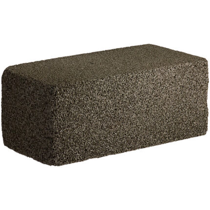 8" x 4" x 3 1/2" Grill Brick - 12/Case
